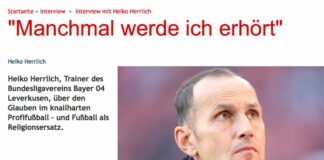 Bundesliga-Trainer Heiko Herrlich über Fußball, Glaube und Gebet (zeitzeichen)