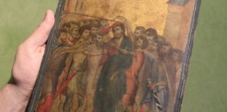 Christus-Gemälde für 24 Millionen Euro versteigert