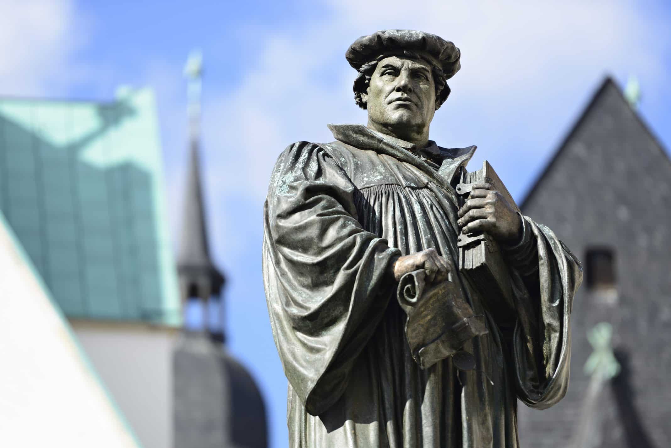 Martin Luther Statue Denkmal