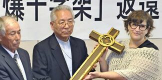 30 Jahre verschollen: Nagasaki-Kreuz kehrt endlich zurück