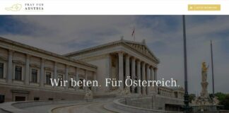 Webseite ermutigt zum Gebet für österreichische Politiker
