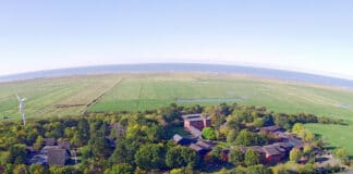 DÜNENHOF jetzt Teil von Wort des Lebens (WDL) Luftbild des Dünenhofs