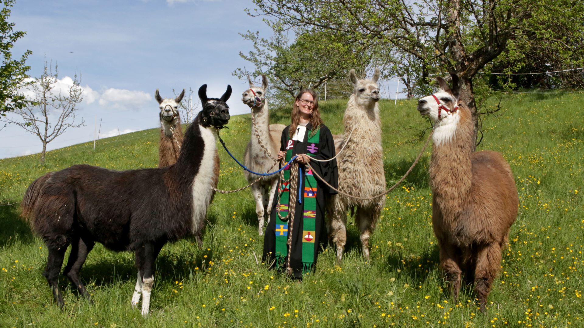 Lama Pfarrerin Gottesdienst Pilgern