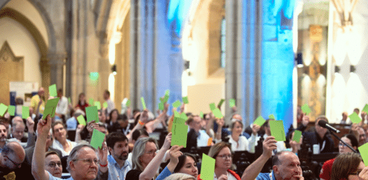 Abgeordnete der Gemeinschaft Evangelischer Kirchen in Europa (GEKE) treffen sich zur Vollversammlung im rumaenischen Sibiu 27.08.204