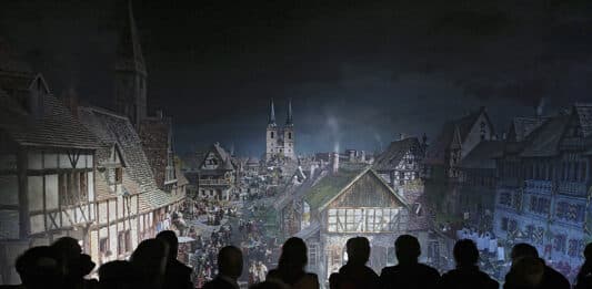 Asisi-Panorama "Luther 1517" in Wittenberg