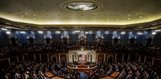 Mitglieder des US-Parlaments mehrheitlich Christen US-Parlament im März 2024
