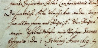 Sex mit dem Teufel: letztes Todesurteil in Hexenprozess vor 250 Jahren Handschrift dokumentiert Hexenprozess