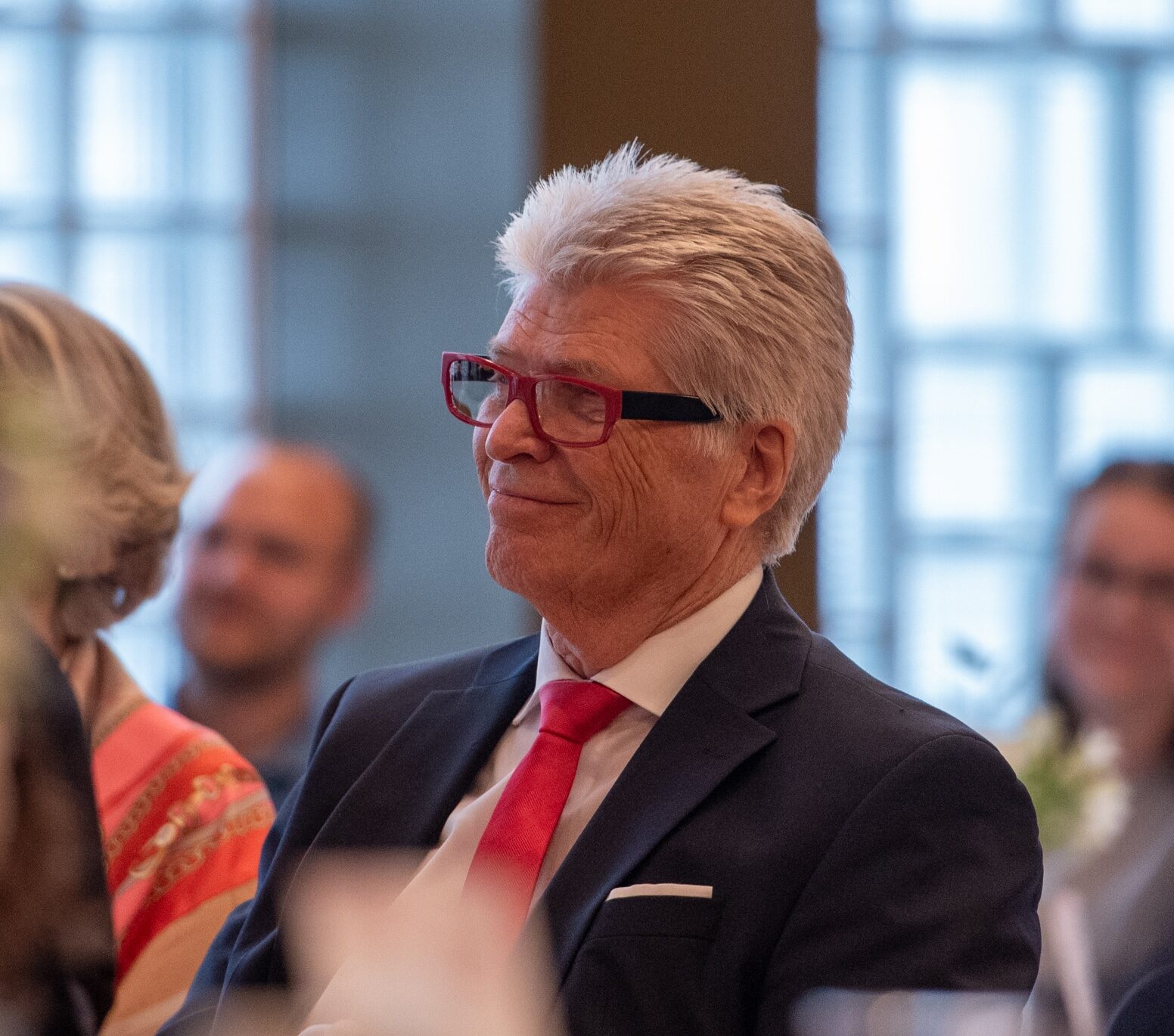 Friedhelm Loh, Stifter der Stiftung Christliche Medien, auf dem Festakt zum 25. Jubiläum.