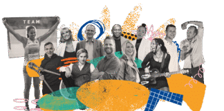 Prominente Gäste beim Hoffnungsfestival Eine Collage, die verschiedene Persönlichkeiten aus der christlichen Szene zeigt.