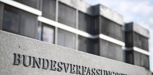 Außenaufnahme vom Bundesverfassungsgericht