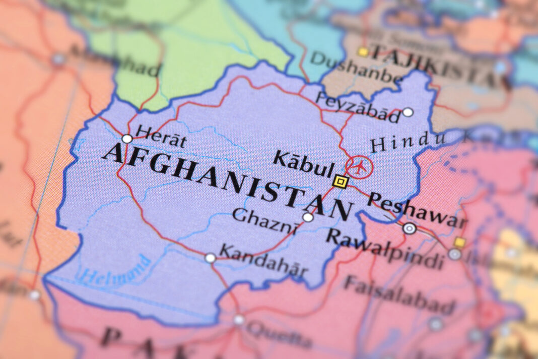 Karte von Afghanistan