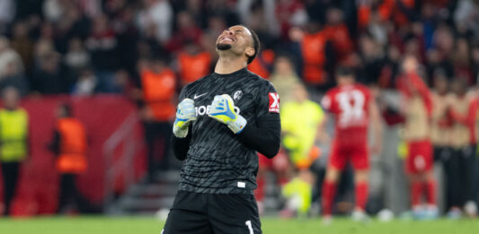 Noah Atubolu vom SC Freiburg