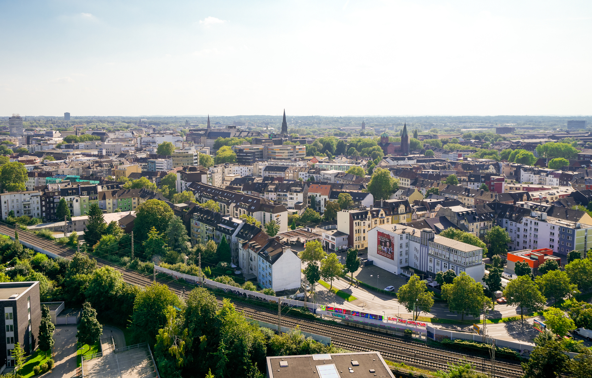 Blick über Bochum
