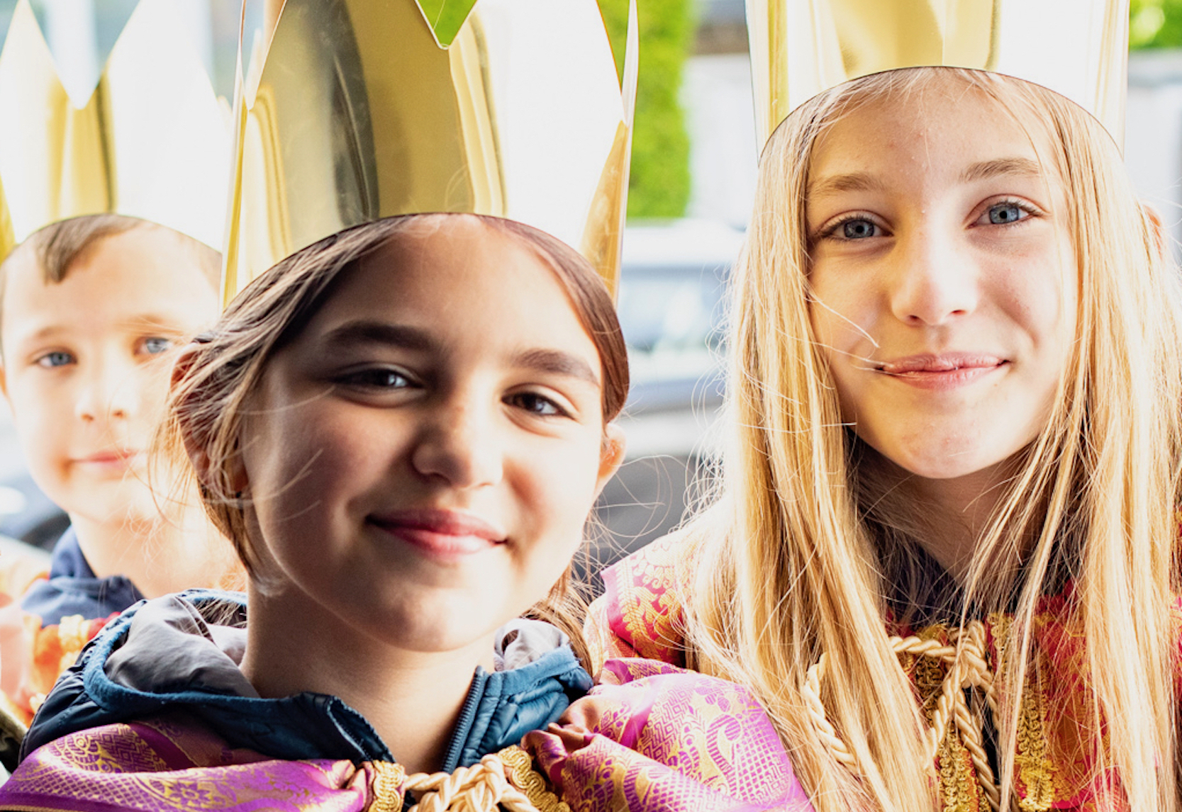 Sternsinger im Einsatz