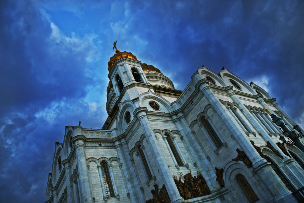 Orthodoxe Christ-Erlöser-Kathedrale in Moskau