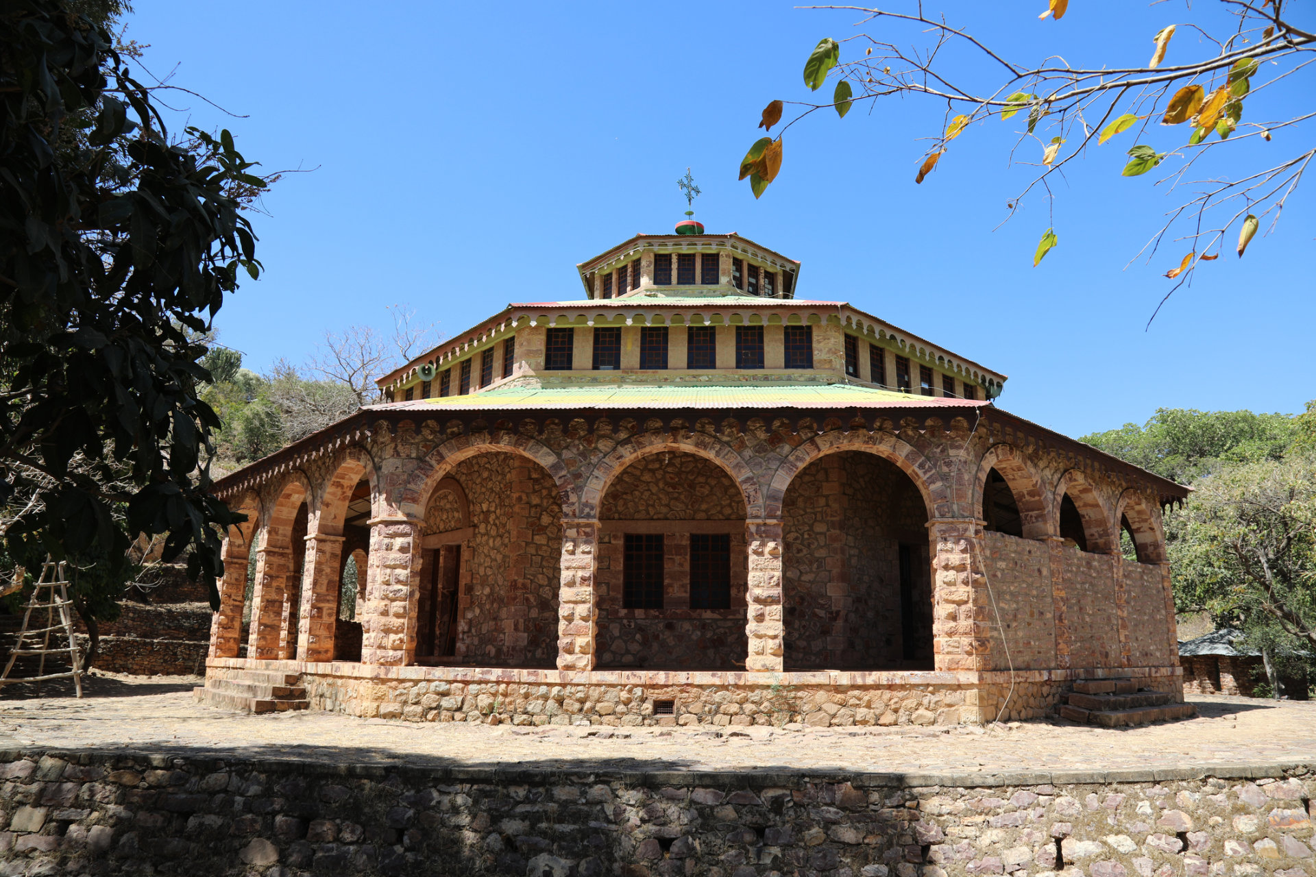 Ein Kloster in Äthiopien