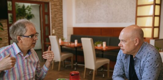 Martin Gundlach mit Brian Doerksen