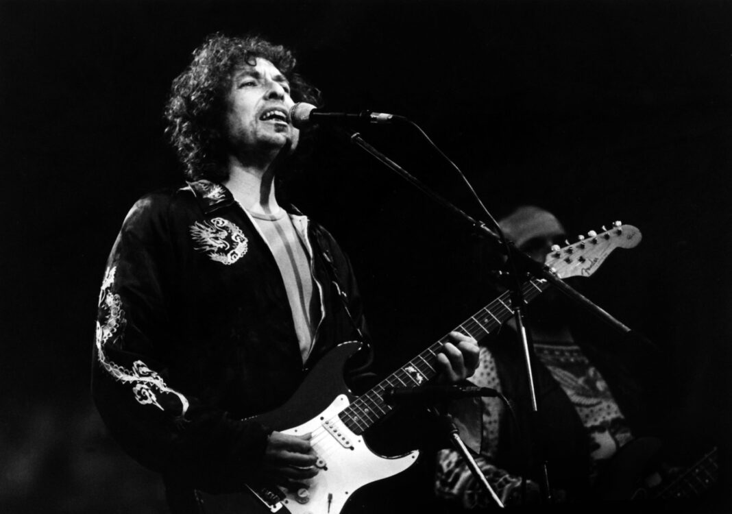 Bob Dylan bei einem Konzert 1981 in Bad Segeberg