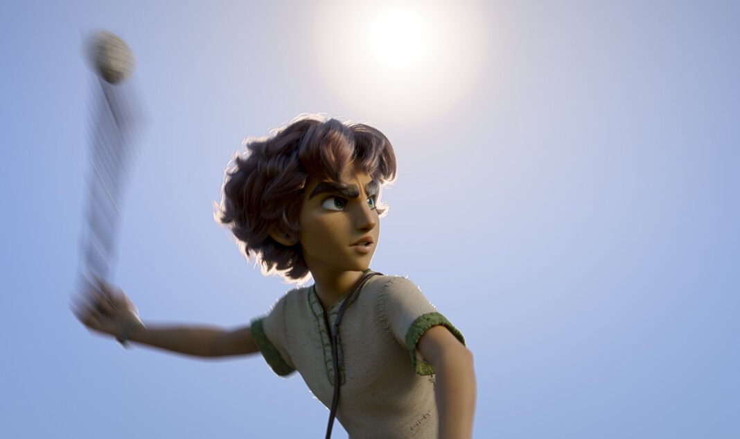 Szenenfoto aus dem Animationsfilm David