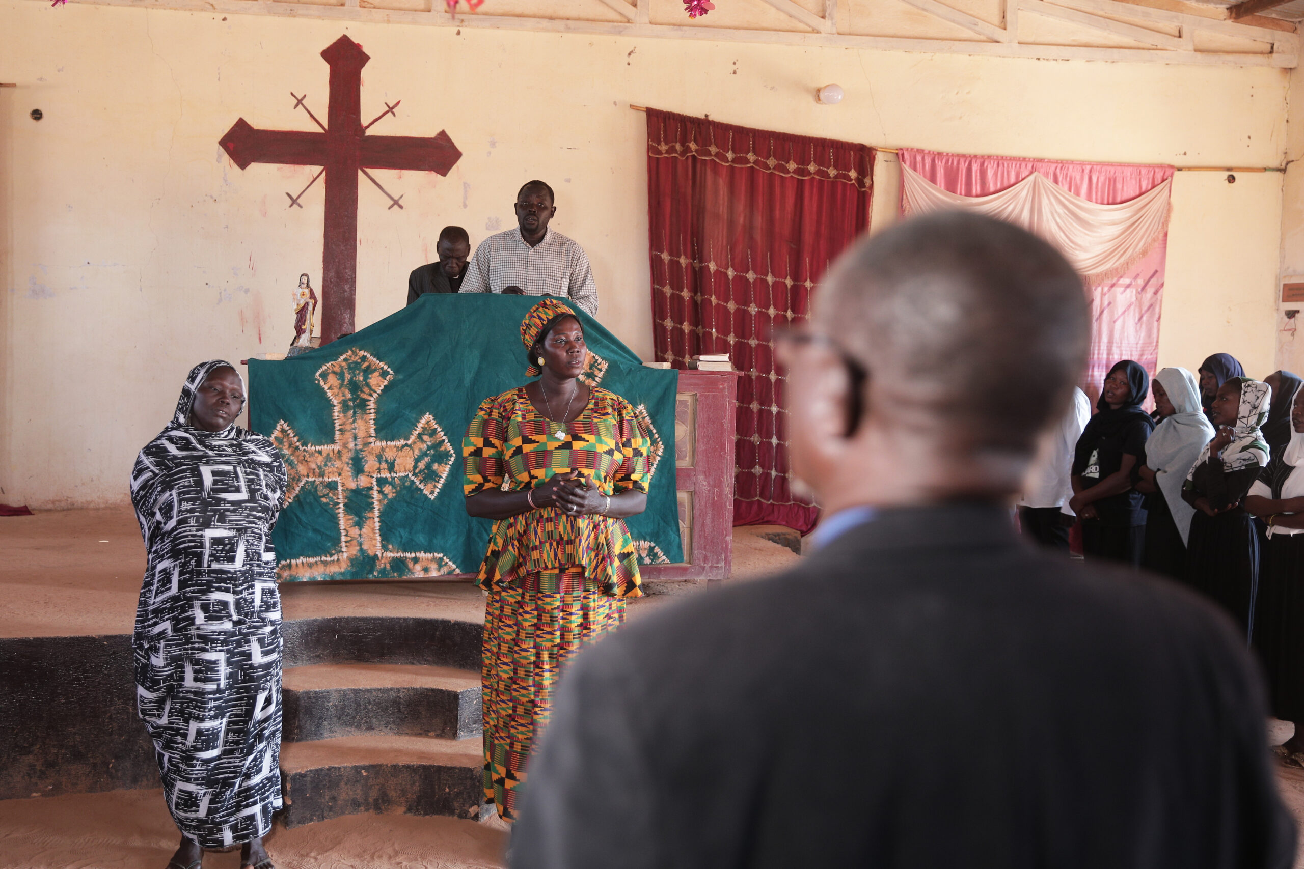 Eine Kirche im Sudan