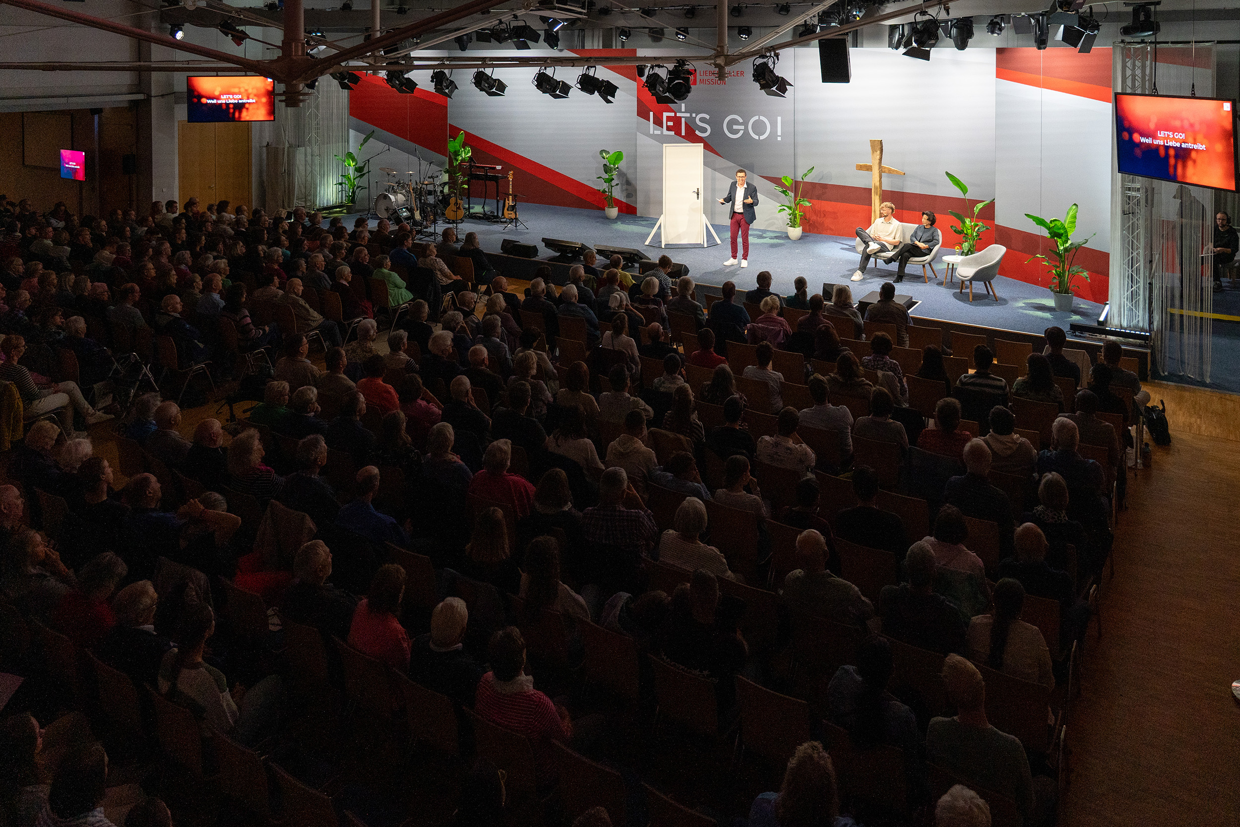 Eines der drei Formate findet im Missions- und Schulungszentrum in Bad Liebenzell statt