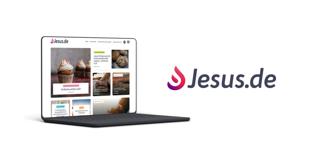 Jesus.de die neue Homepage